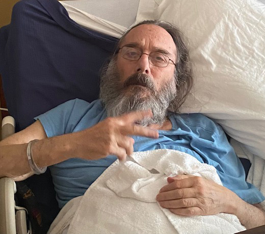 Long time advocate Ken Brown recovering