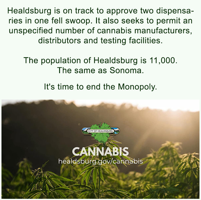 Healdsburg to Permit Cannabis Business